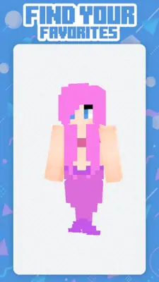 Mermaid Skins for Minecraft android App screenshot 0