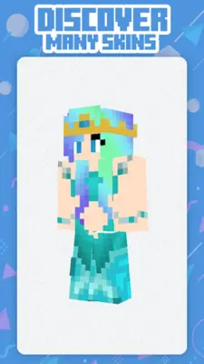 Mermaid Skins for Minecraft android App screenshot 1