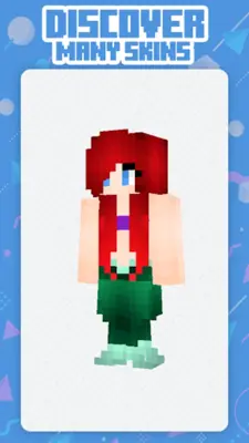 Mermaid Skins for Minecraft android App screenshot 2